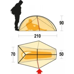 Tenda Ferrino Nemesi 1 -Ferrino nemesi 1 1 2