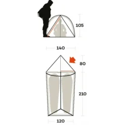 Tenda Ferrino Manaslu 2 -Ferrino tenda ferrino manaslu 2 quattro stagioni leggera compatta struttura duralluminio giunti radiali 2